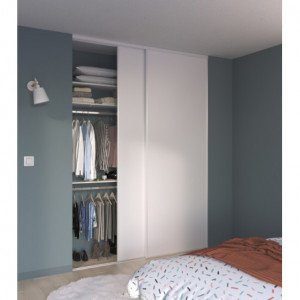 *PACK 2 PORTES COULISSANTES H 250 X L 180 CM