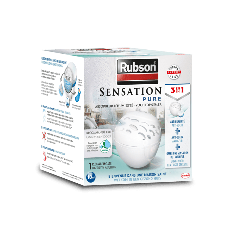 RUBSON - Rubson 2 recharges absorbeur d'humidité Sensation Pure