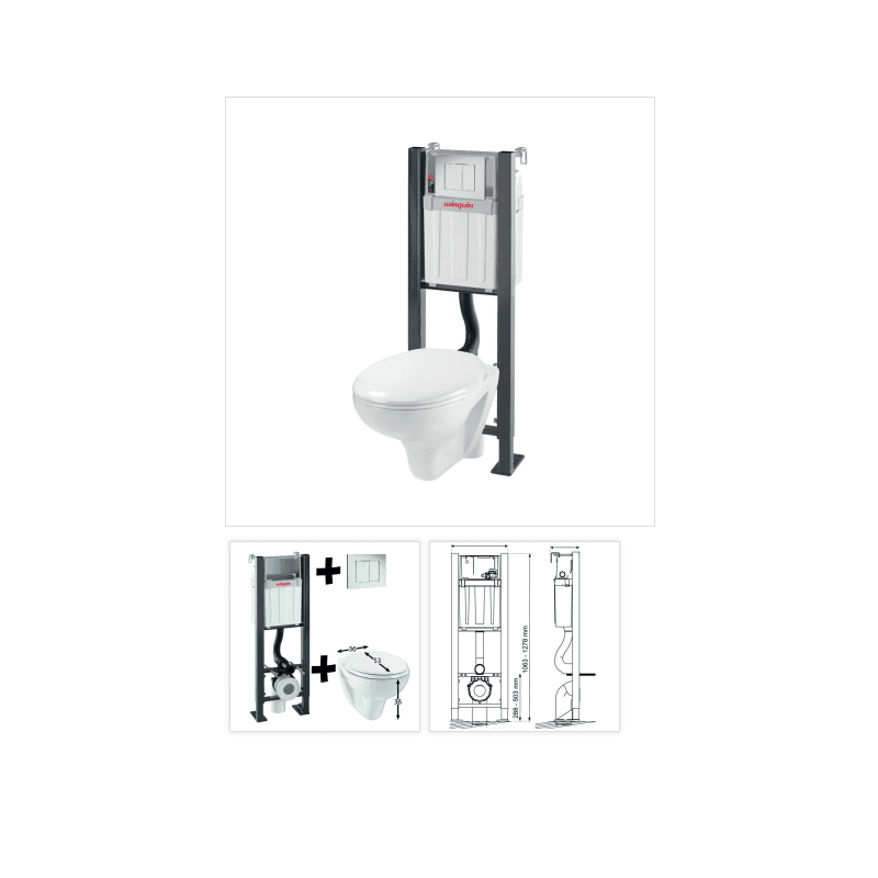 PACK ONE BOX BATI UNIVERSEL SMART ROCK + CUVETTE CONTEMPORAINE 2