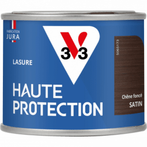 Lasure Haute Protection 8 ans satin chêne foncé 125 ML