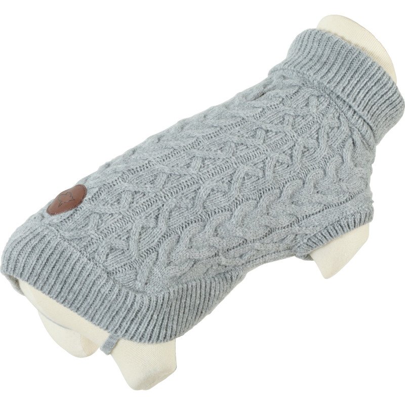 PULL JACQUARD T30 GRIS