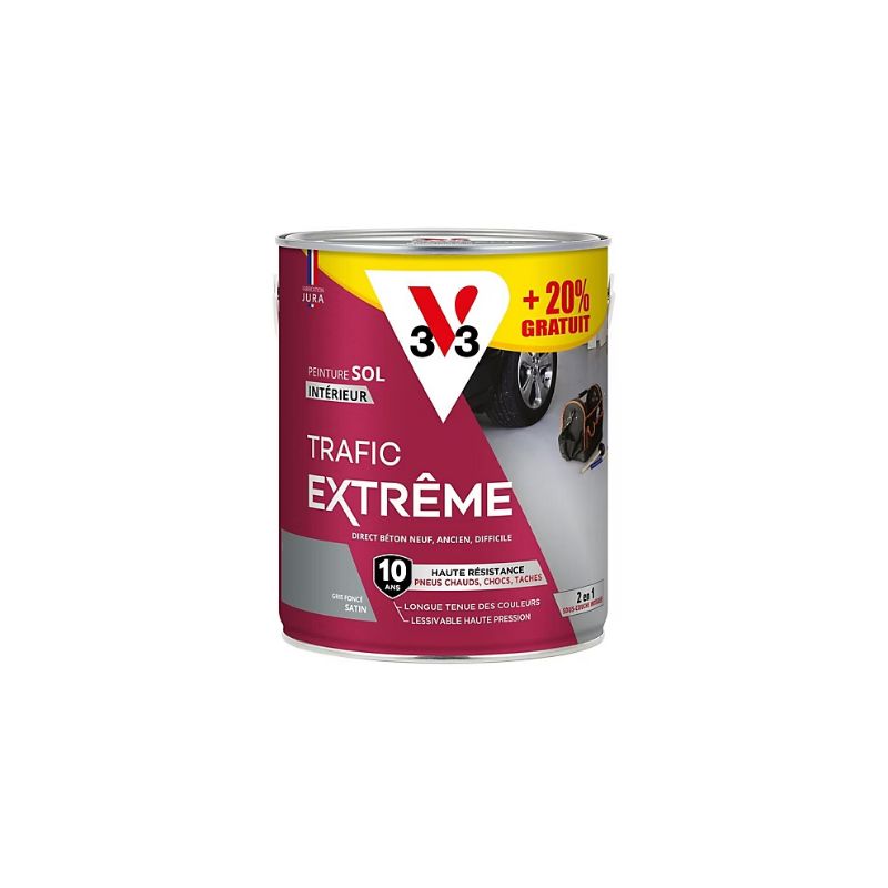 PEINTURE SOLTRAFIC EXTREMEGRIS FONCE 3L