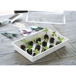 MINI SERRE Hauteur 18 x37,5 x 24 cm BLANC