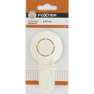 CROCHET VENTOUSE EN PLASTIQUE Diamètre 55MM