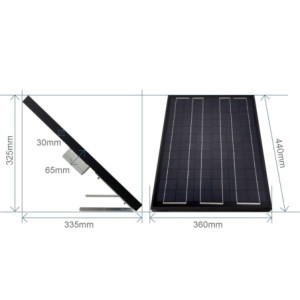 KIT SOLAIRE POUR MOTEUR DE PORTAIL