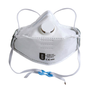 BOITE 12 MASQUES PLIABLES SOUPAPE FFP3