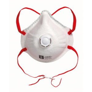 BLISTER 2 MASQUES ANTI-POUSSIERE SOUPAPE FFP3