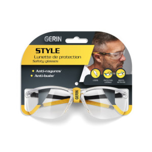 LUNETTE INCOLORE BROCHE CONFORT STYLE