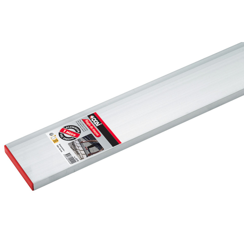 REGLE ALU RECTANGULAIRE 1M