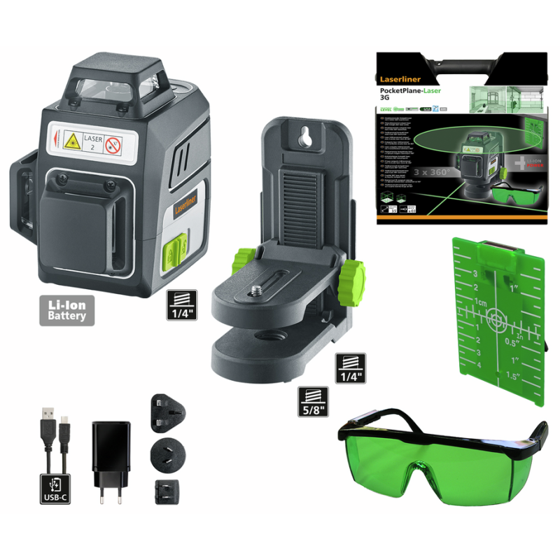 LASER 3D 360° POCKETLANE