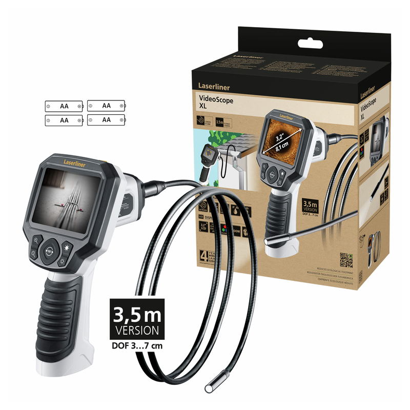 VIDEOSCOPE XL Appareil d‘inspection vidéo compact