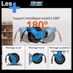 ENROULEUR AIR AUTOMATIQUE 15M