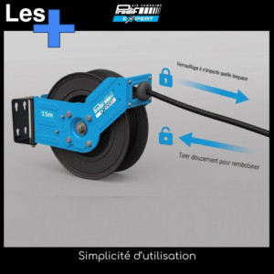 ENROULEUR AIR AUTOMATIQUE 15M
