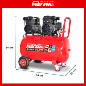 COMPRESSEUR COAXIAL 100L 4CV 58DB