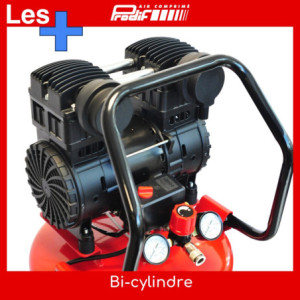COMPRESSEUR COAXIAL 100L 3CV 65DB