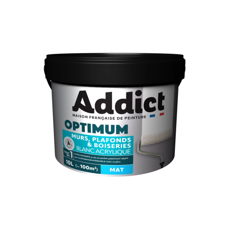 ADDICT PEINTURE OPTIMUM MAT 10L