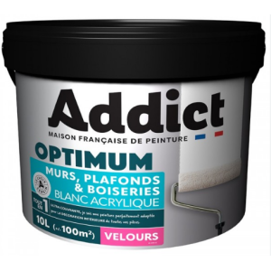 ADDICT PEINTURE OPTIMUM VELOURS 10L