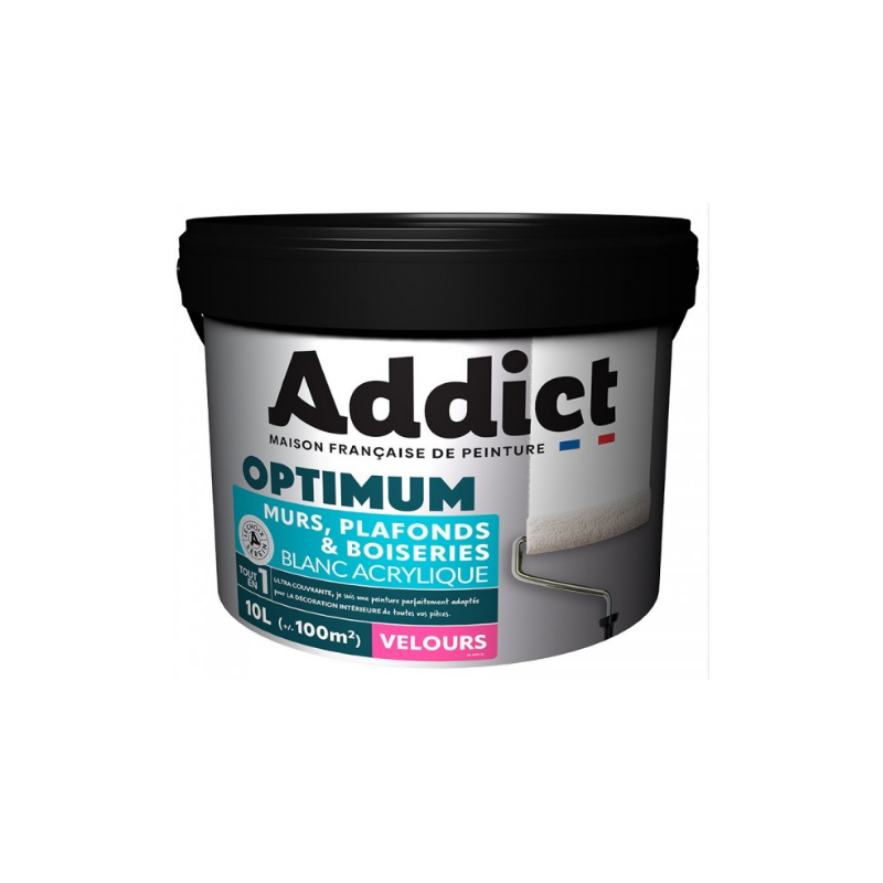 ADDICT PEINTURE OPTIMUM VELOURS 10L
