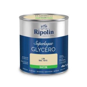 LAQUE GLYCERO LIN RAL 1015 SATIN 0,5L