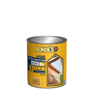 LASURE TOTALE PROTECTION 5 ANS SOLVANTEE CHENE CLAIR SATIN 1L