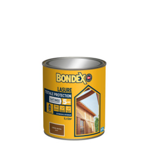 LASURE TOTALE PROTECTION 5 ANS SOLVANTEE CHENE MOYEN SATIN 1L