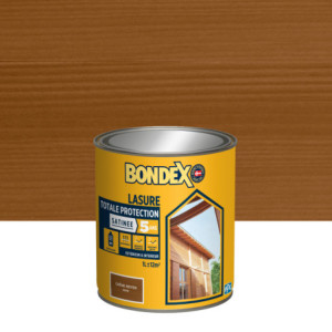 LASURE TOTALE PROTECTION 5 ANS SOLVANTEE CHENE MOYEN SATIN 1L
