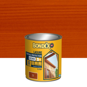 LASURE TOTALE PROTECTION 5 ANS SOLVANTEE TECK SATIN 1L