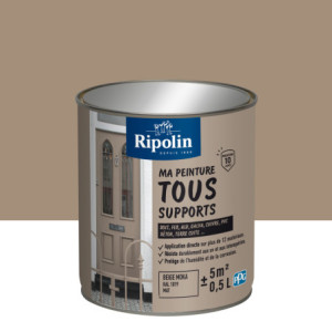MA PEINTURE TOUS SUPPORTS BEIGE MOKA RAL 1019 MAT 0,5L