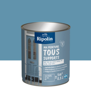 MA PEINTURE TOUS SUPPORTS BLEU PASTEL RAL 5024 MAT 0,5L