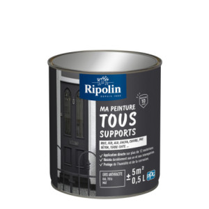 MA PEINTURE TOUS SUPPORTS GRIS ANTHRACITE RAL 7016 MAT 0,5L