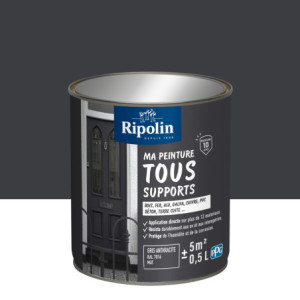 MA PEINTURE TOUS SUPPORTS GRIS ANTHRACITE RAL 7016 MAT 0,5L