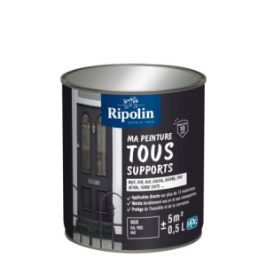 MA PEINTURE TOUS SUPPORTS NOIR RAL 9005 MAT 0,5L