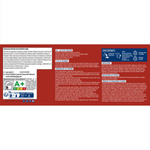 MA PEINTURE TOUS SUPPORTS ROUGE PIMENT RAL 3000 MAT 0,5L