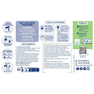 PEINTURE MURS BOISERIES RADIATEURS BEIGE CACHEMIRE VELOURS 0,5L