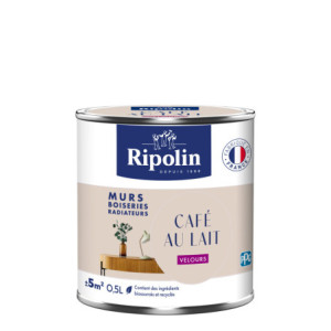 PEINTURE MURS BOISERIES RADIATEURS CAFE AU LAIT VELOURS 0,5L