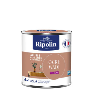 PEINTURE MURS BOISERIES RADIATEURS OCRE WADI VELOURS 0,5L