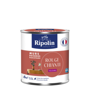 PEINTURE MURS BOISERIES RADIATEURS ROUGE CHIANTI VELOURS 0,5L