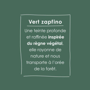 O'PUR PEINTURE MURS BOISERIES RADIATEURS VERT ZAPFINO SATIN VELOUTE 0,5L