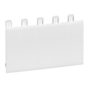OBTURATEUR BLANC 5 MODULES