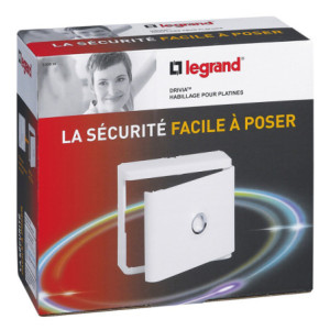 PORTE POUR PLATINE DISJONCTEUR D'ABONNÉ - BLANC