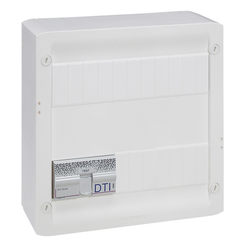 COFFRET DE COMMUNICATION FULL MEDIA COAXIAL ET RJ45