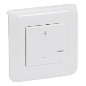 VARIATEUR UNIVERSEL MOSAIC 2 FILS 125W - COMPLET BLANC