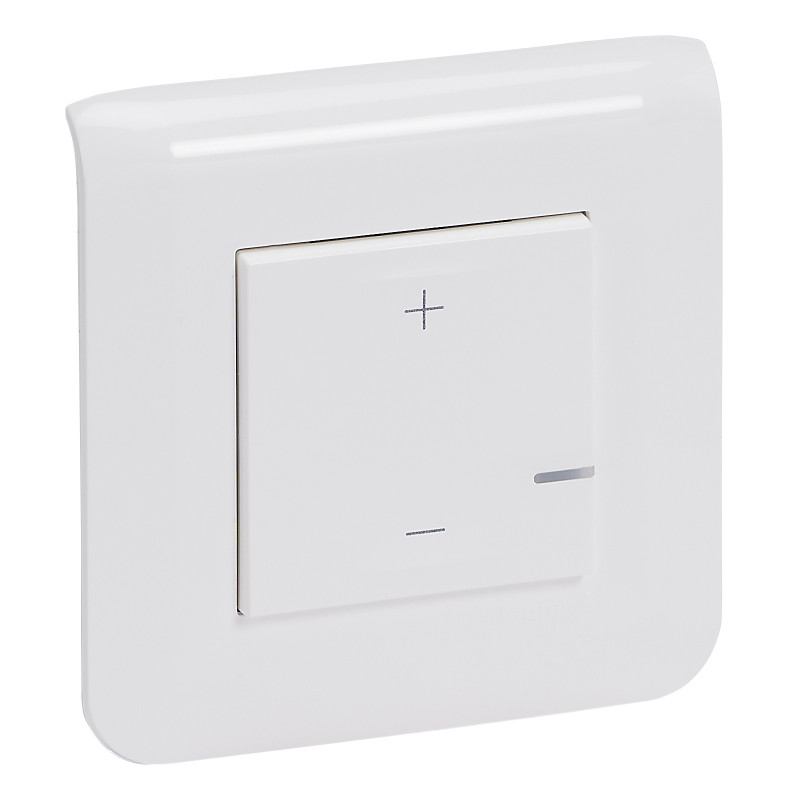 VARIATEUR UNIVERSEL MOSAIC 2 FILS 125W - COMPLET BLANC