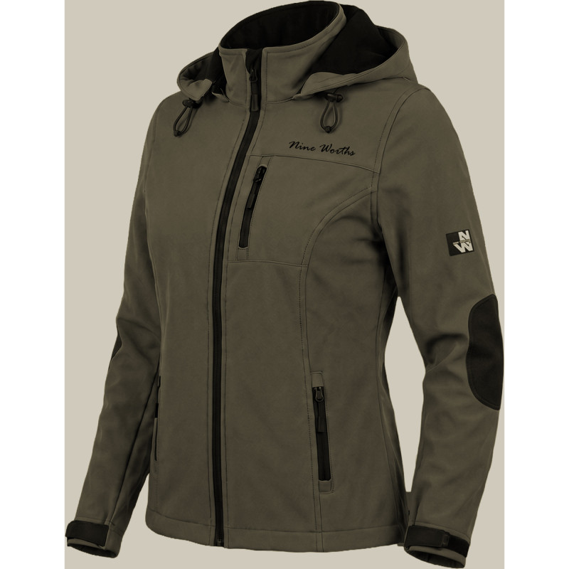 Blouson de travail en softshell ARIEL - Kaki Taille S
