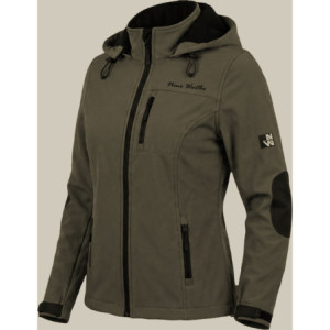 Blouson de travail en softshell ARIEL - Kaki Taille XL