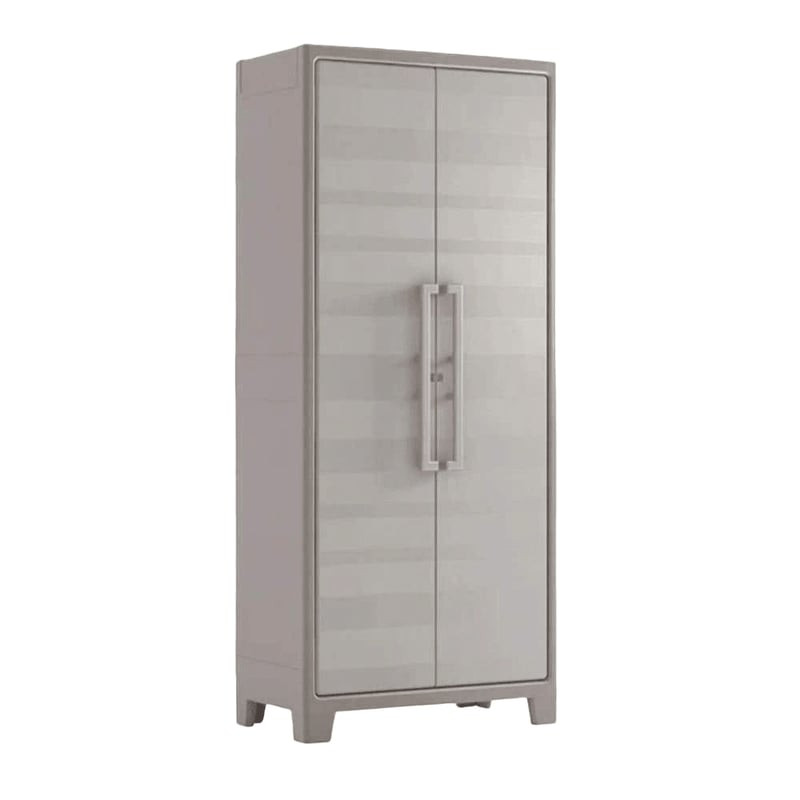 Packshot : Armoire haute Gulliver en résine : 4 étagères réglables, 80 x 44 x 182 cm, Keter