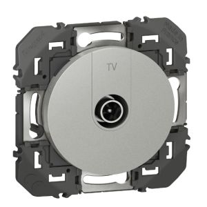 DOOXIE Prise TV étoile blindée finition alu