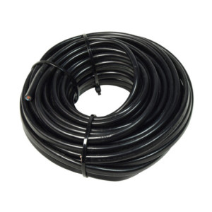 Câble souple 5mètres 2x0,75mm2 noir - Sélection d'Experts
