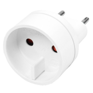 Adaptateur ancienne prise 6 Ampères /16 Ampères - Sélection d'Experts