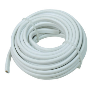 Câble souple 10mètres blanc